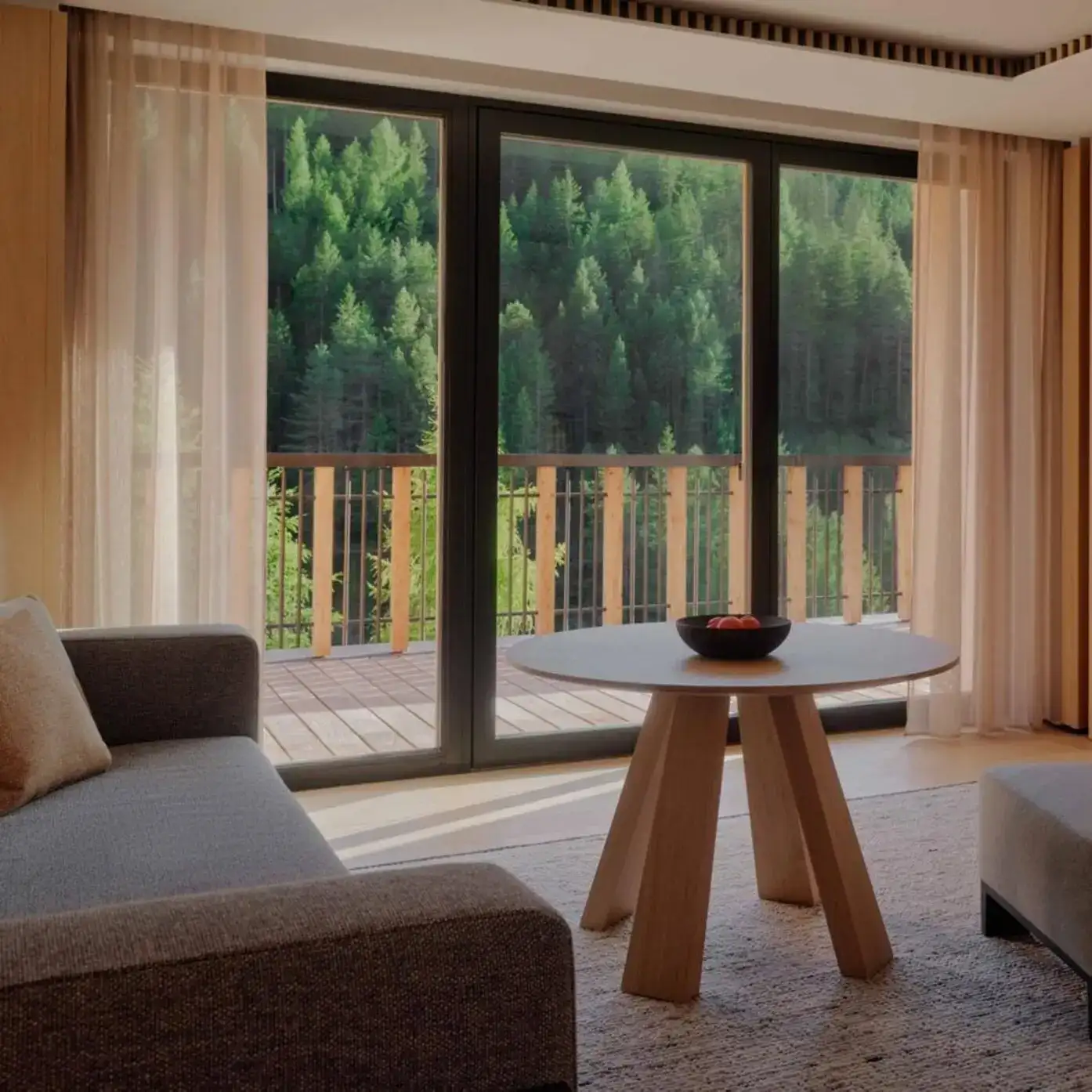 Premier Suite interior and view