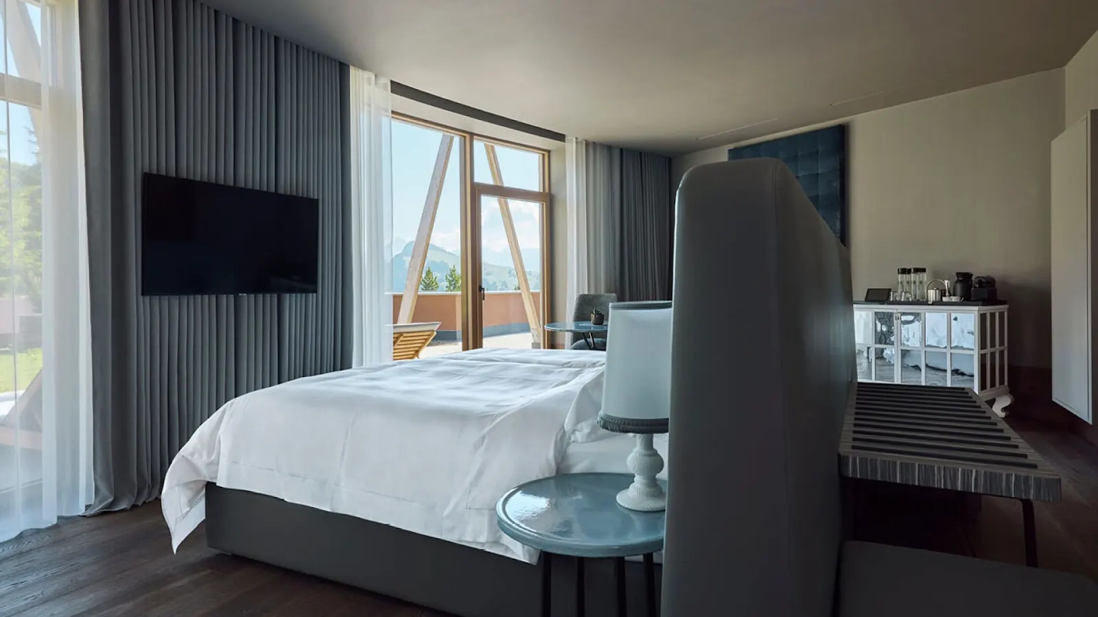 COMO Chalet Suite interior detail