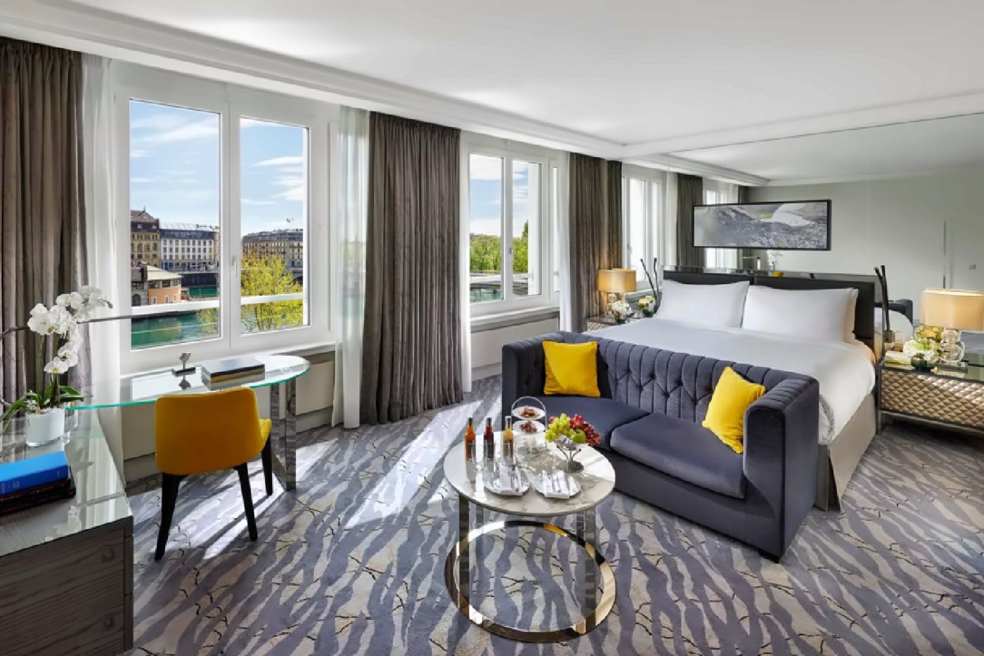 Two-Bedroom River View Deluxe Suite interior detail