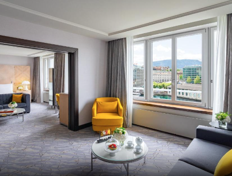 River View Suite interior and view